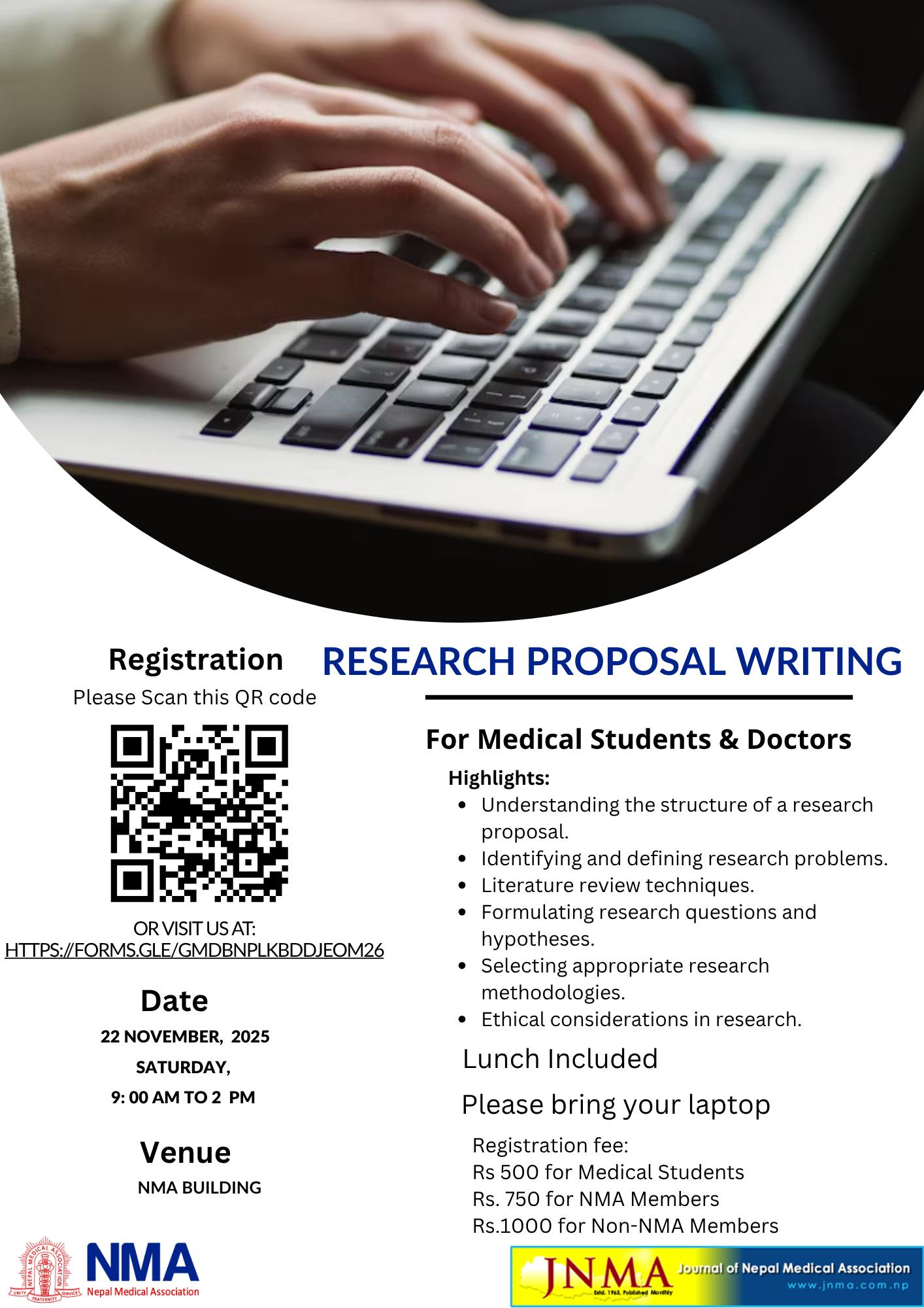 Journal - 🌟 Join Us for Research Proposal Writing Workshop! 🌟 📅 Date ...