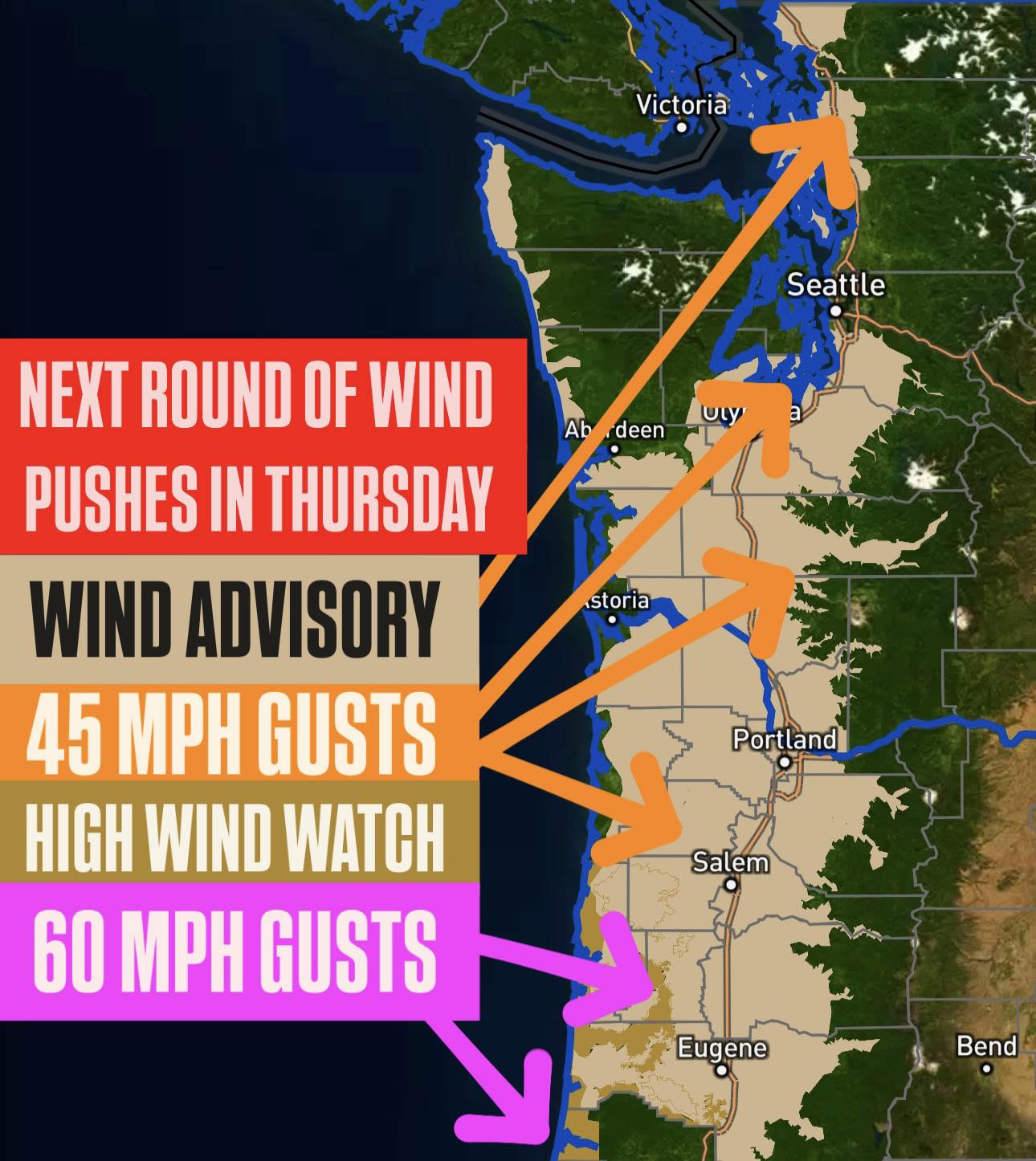 ANOTHER ROUND OF WIND | POWER... - Meteorologist Chris Nunley | Facebook