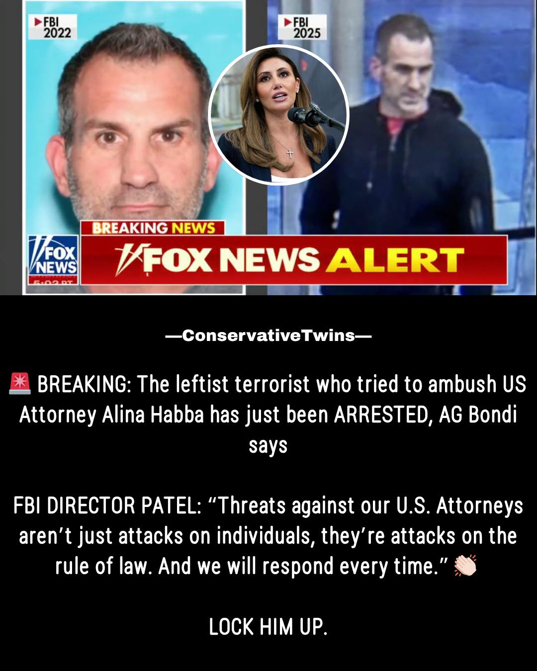 🚨 BREAKING: The left-wing extremist... - Conservative Twins | Facebook