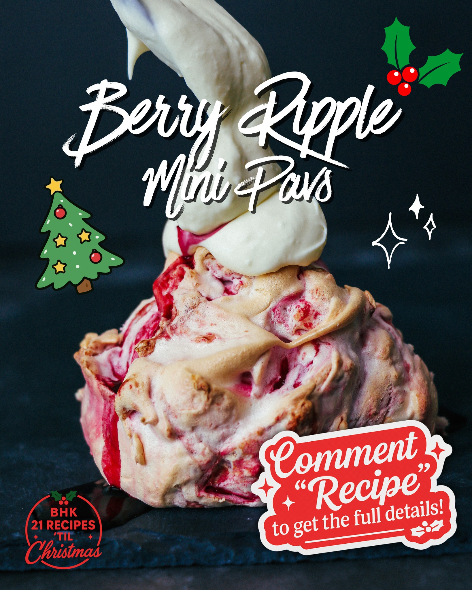 🍓 Berry Ripple Mini Pavs 🍓... - Bridget's Healthy Kitchen | Facebook