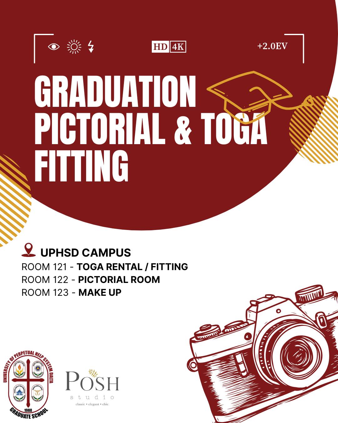 Graduate - UPHSD Graduate School Pictorial & Toga Fitting 🗓 October 4 ...