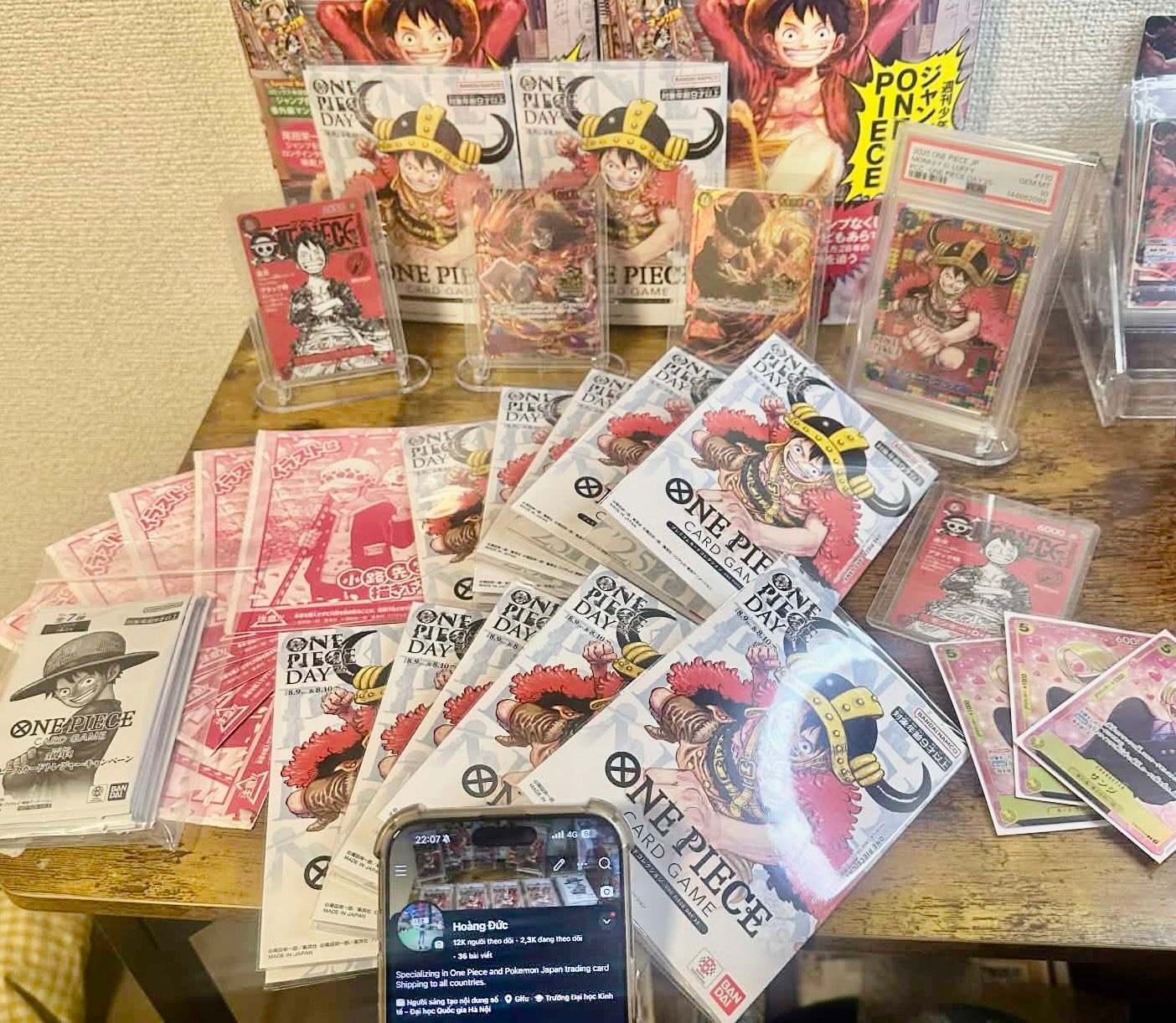 I currently have the One Piece Red Magazine, One Piece Lego 25 