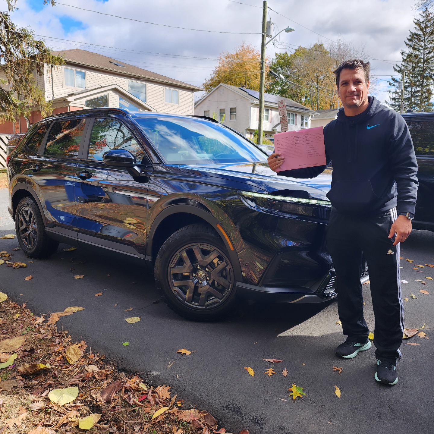 Status - Home delivery 2026 Honda CRV HYBRID TRAILSPORT CONGRATS to our ...