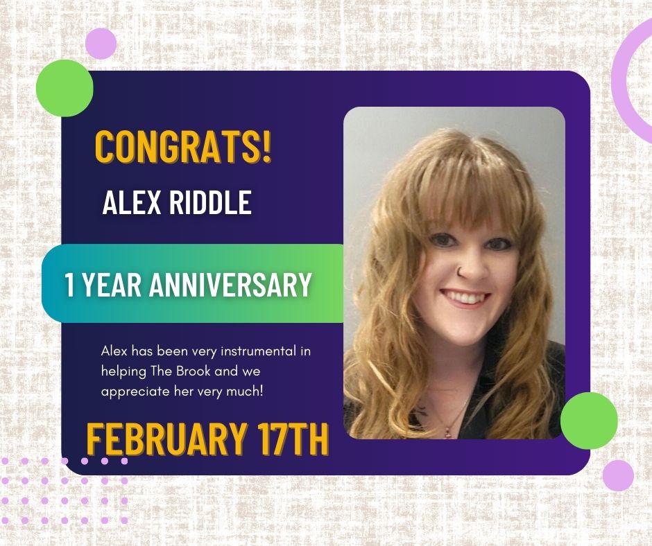 The Brook - Join us in Congratulating Alex on 1 year at The Brook ...