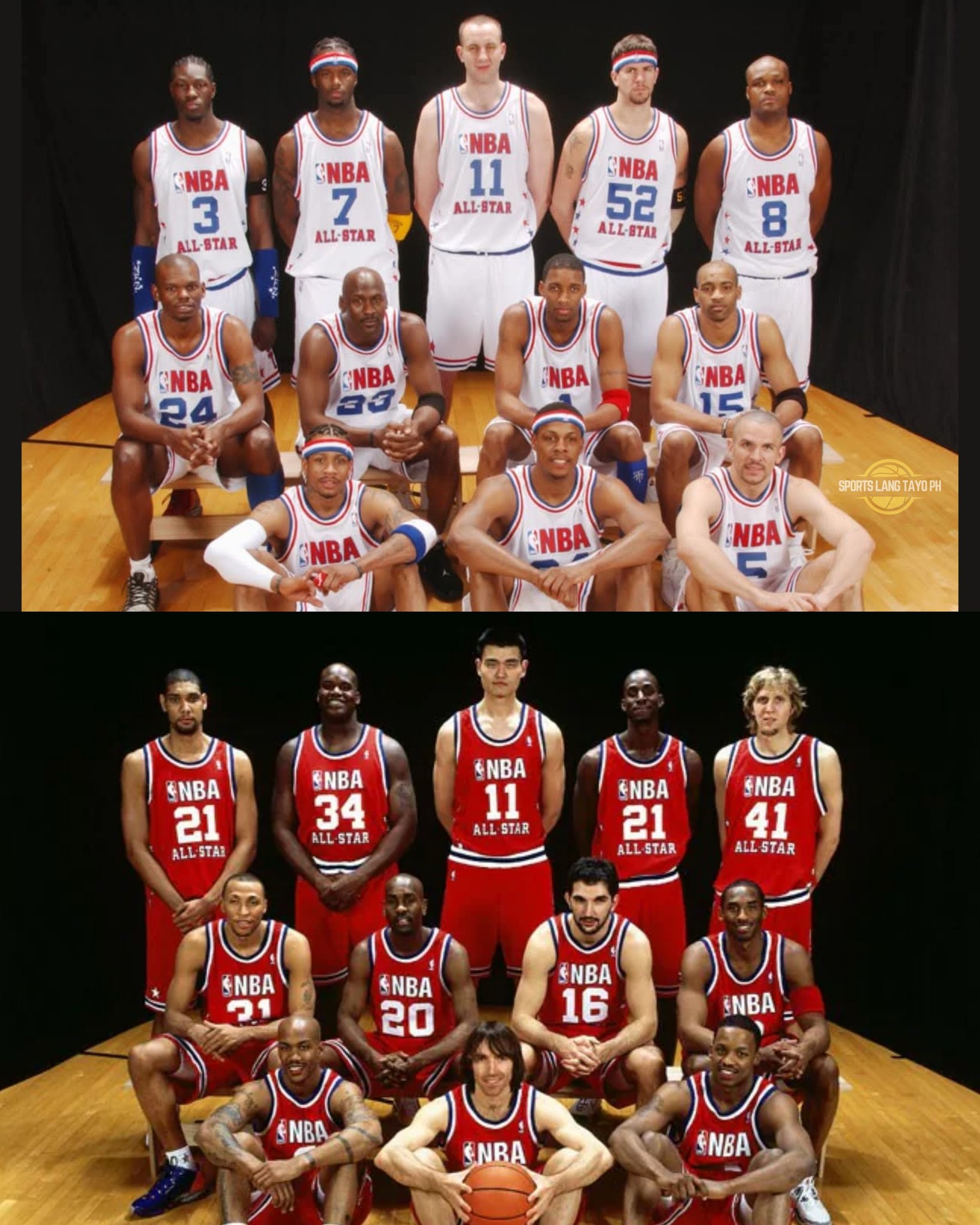 🏀On February 9, 2003 the West defeated the East 155-145 in double
