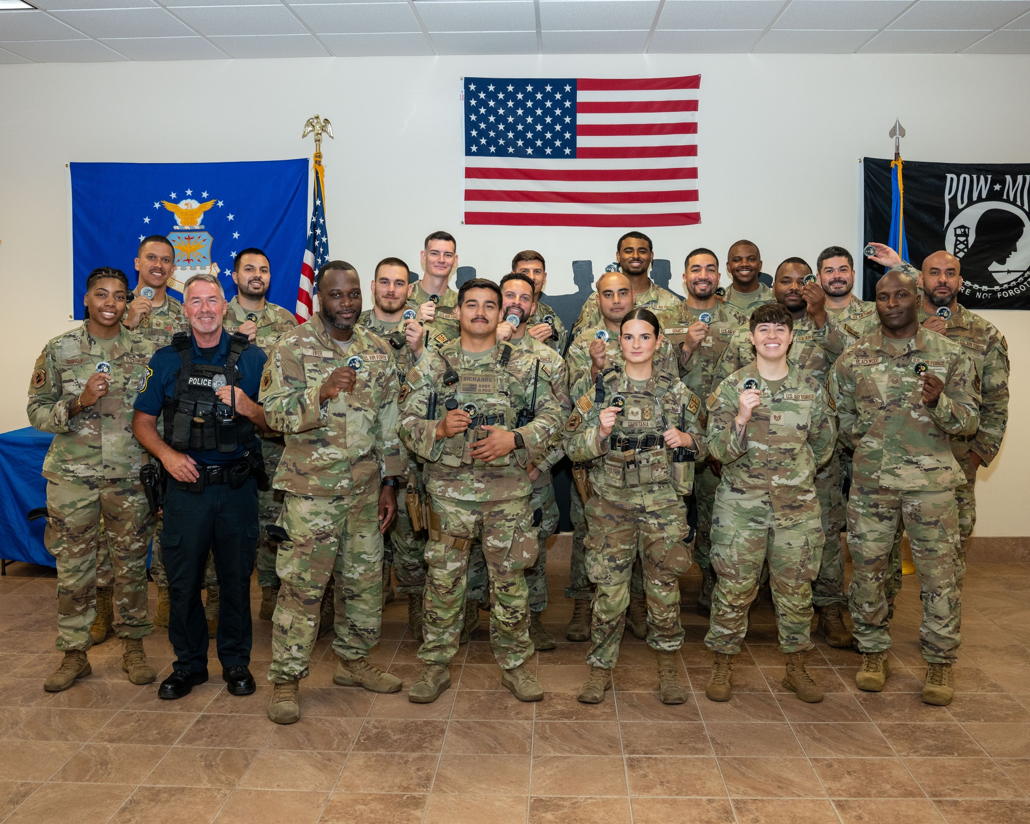 その他 USAF 482nd Security Forces Squadron Outstanding work by the Defenders of the 482d Security Forces
