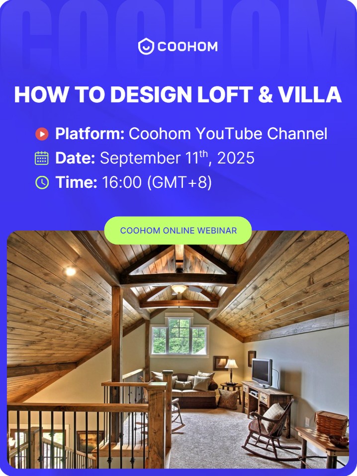 Coohom - 🔥 Welcome to Coohom's online webinar in... | Facebook