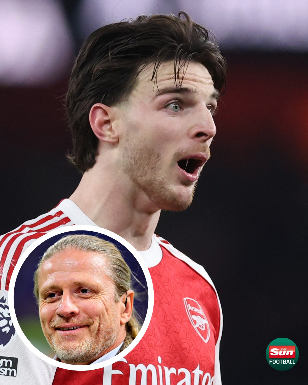 The Sun - Arsenal legend Emmanuel Petit has urged Declan Rice to ditch ...