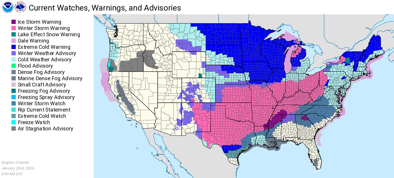 ️ Big winter trouble inbound. A... - Capital Weather Gang | Facebook