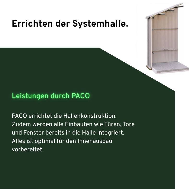 PACO - Stahlhallen mit... - PACO - Stahlhallen mit System