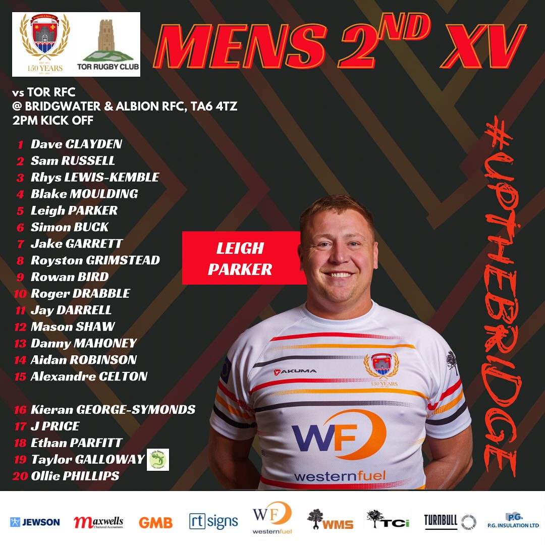 🏉 TEAM NEWS 🏉... - Bridgwater & Albion Rugby Football Club | Facebook