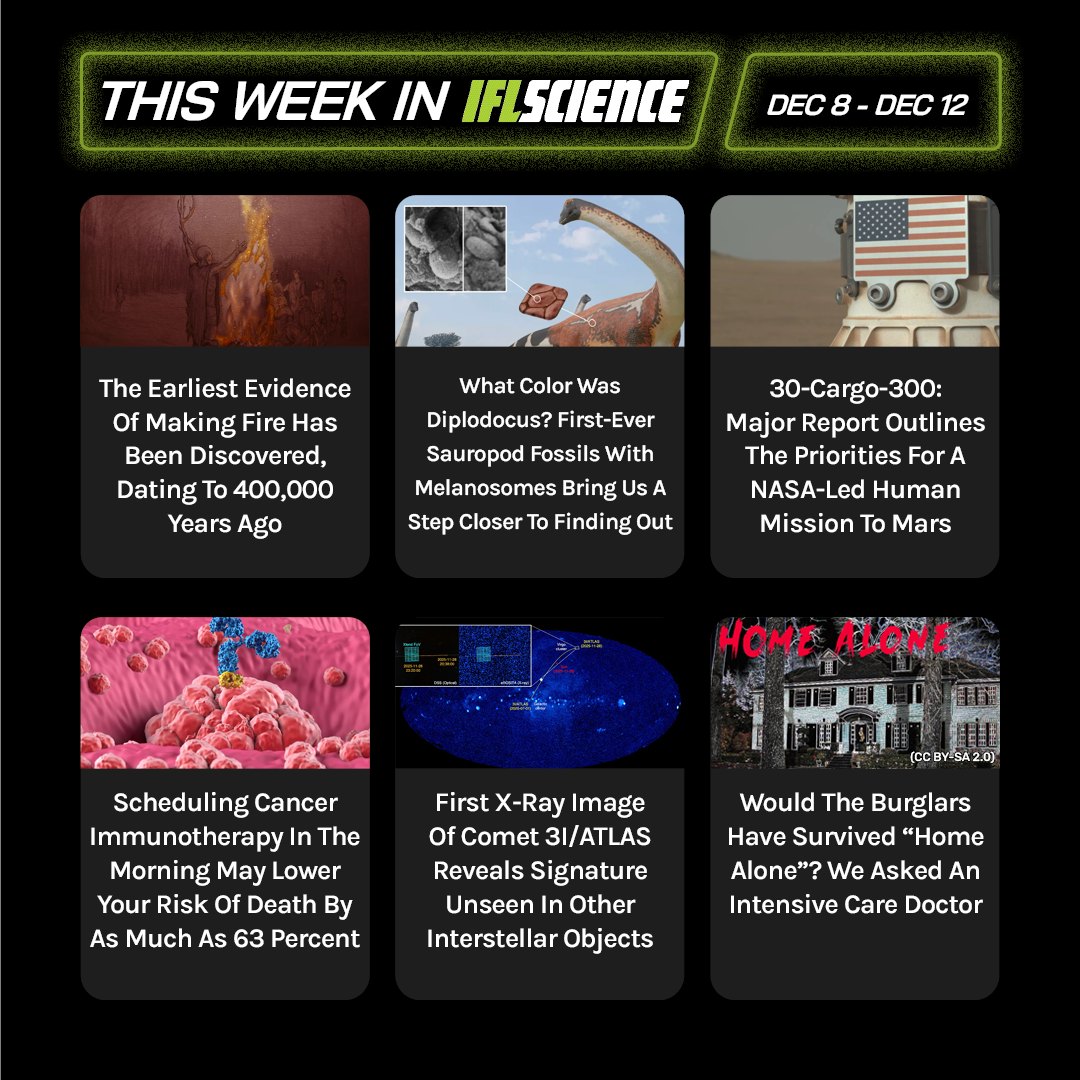 IFLScience - All the biggest science news stories of the week. Link in ...
