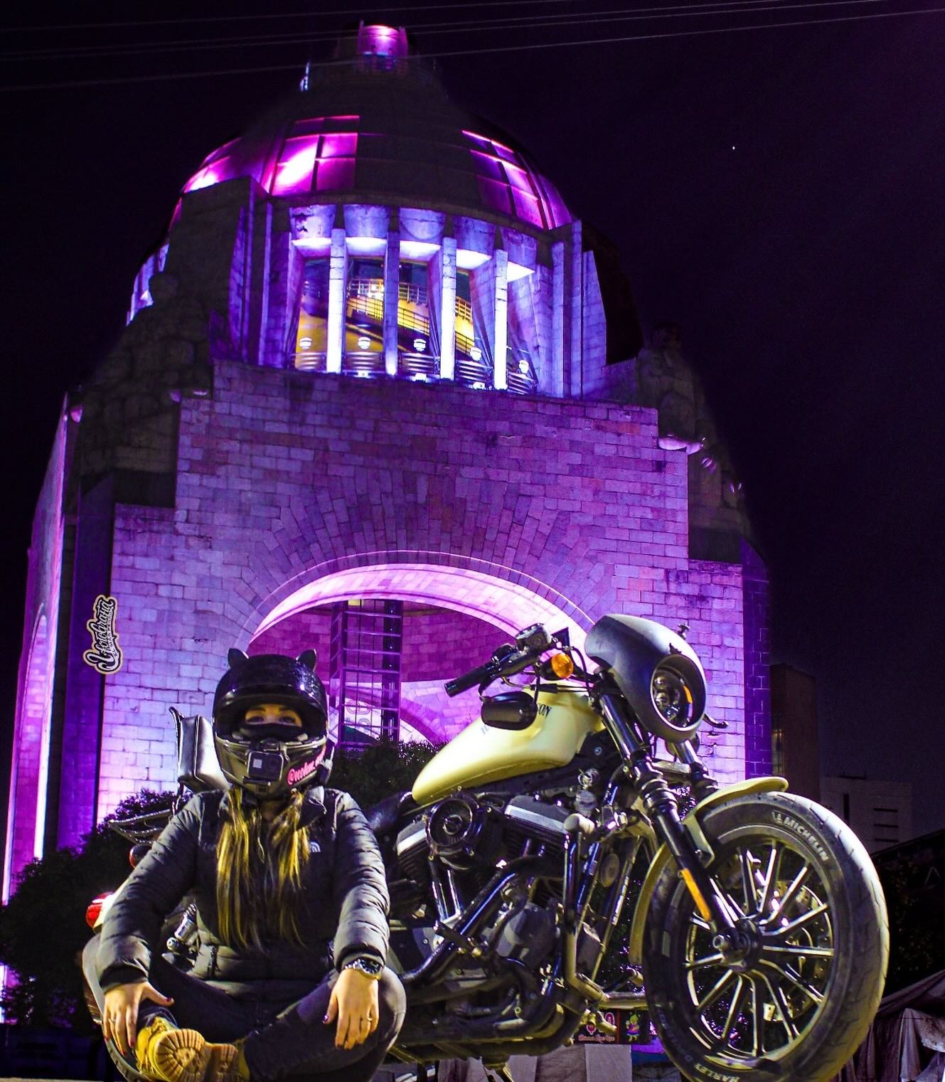 Rude Biker Girl | Mexico City