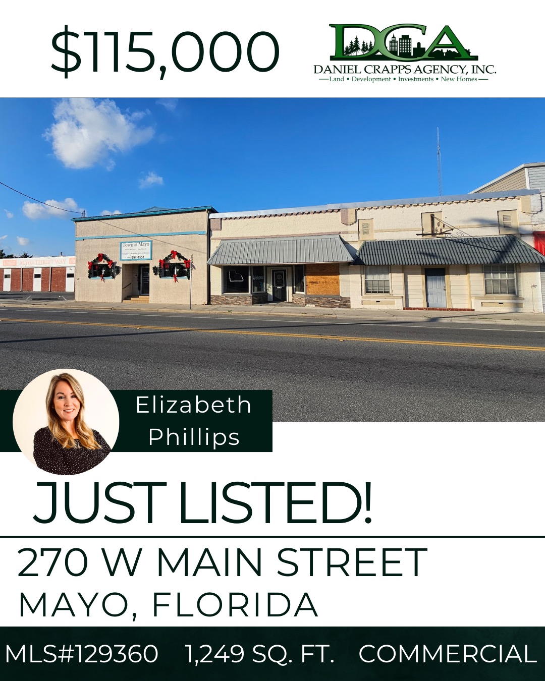 Elizabeth Phillips, Realtor - Daniel Crapps Agency, Inc. | Lake City FL