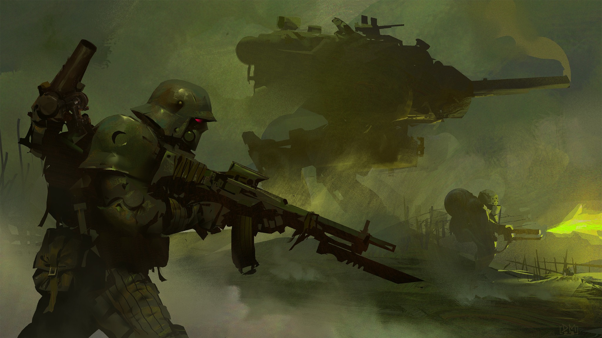 Interdimensional - toxic army by Daryl Mandryk | Facebook