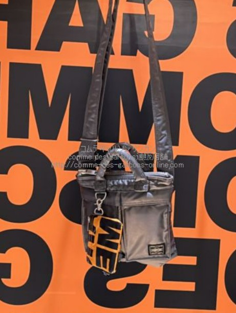 コムデギャルソン×ポーター タンカー ヘルメットバッグXS-シルバー