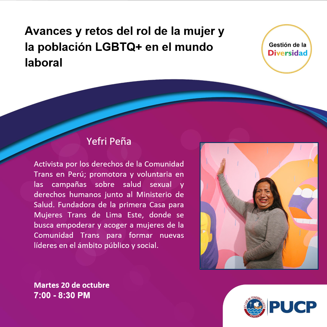 Les presentamos a Yefri Peña,... - Diversidad - PUCP