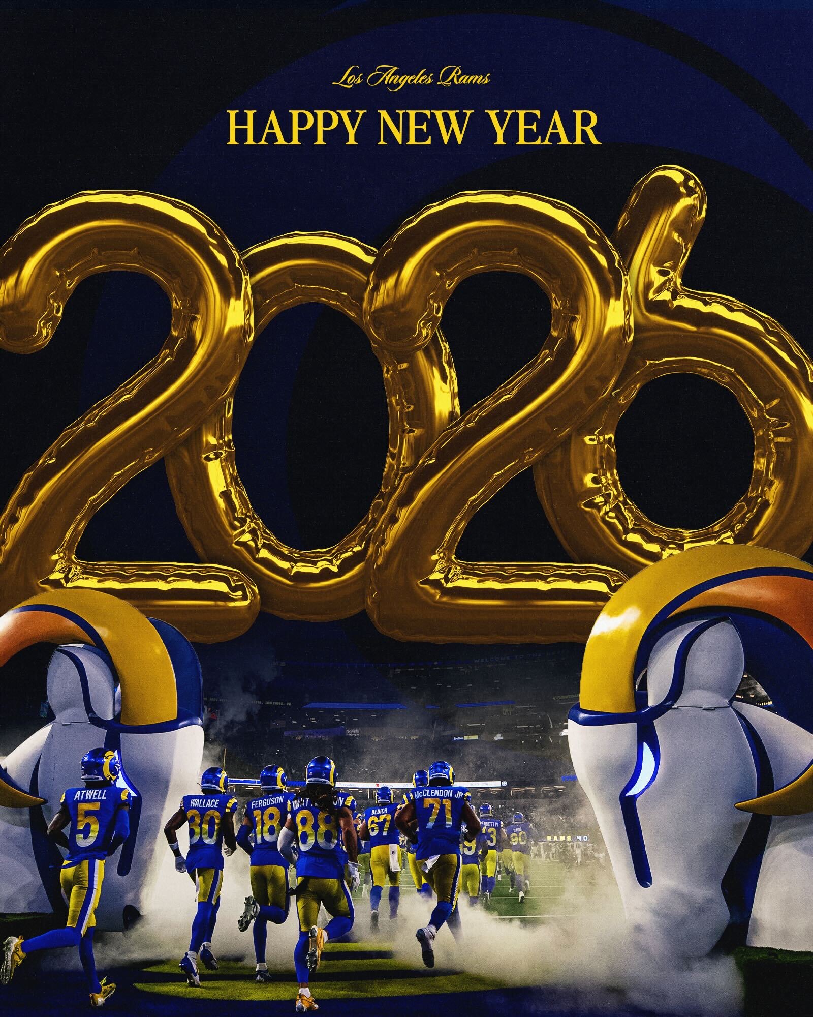 Los - Happy New Year, Rams Fam!🎆 | Facebook