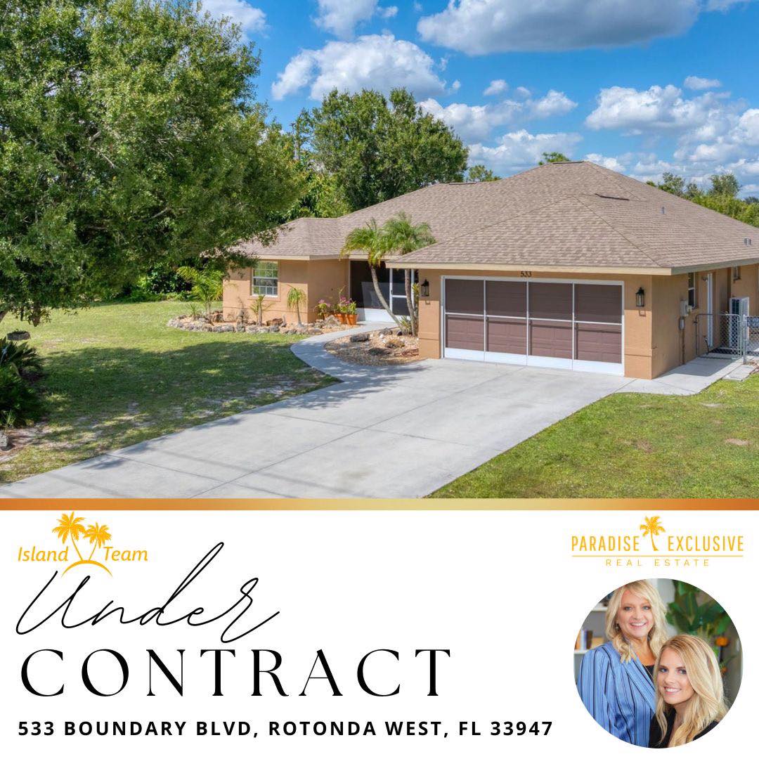 The Island - 🎉 NOW PENDING! 🎉 533 Boundary Blvd is officially under ...