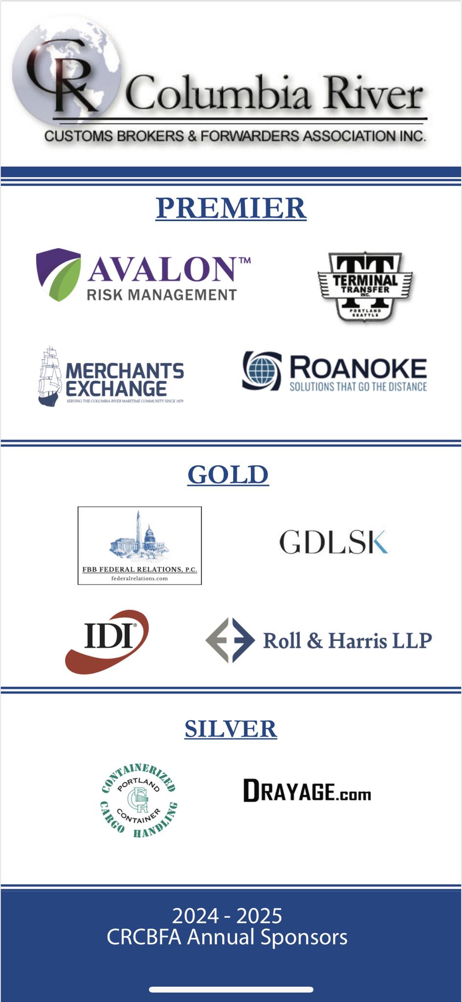 Columbia River Customs Brokers and Forwarders Association
