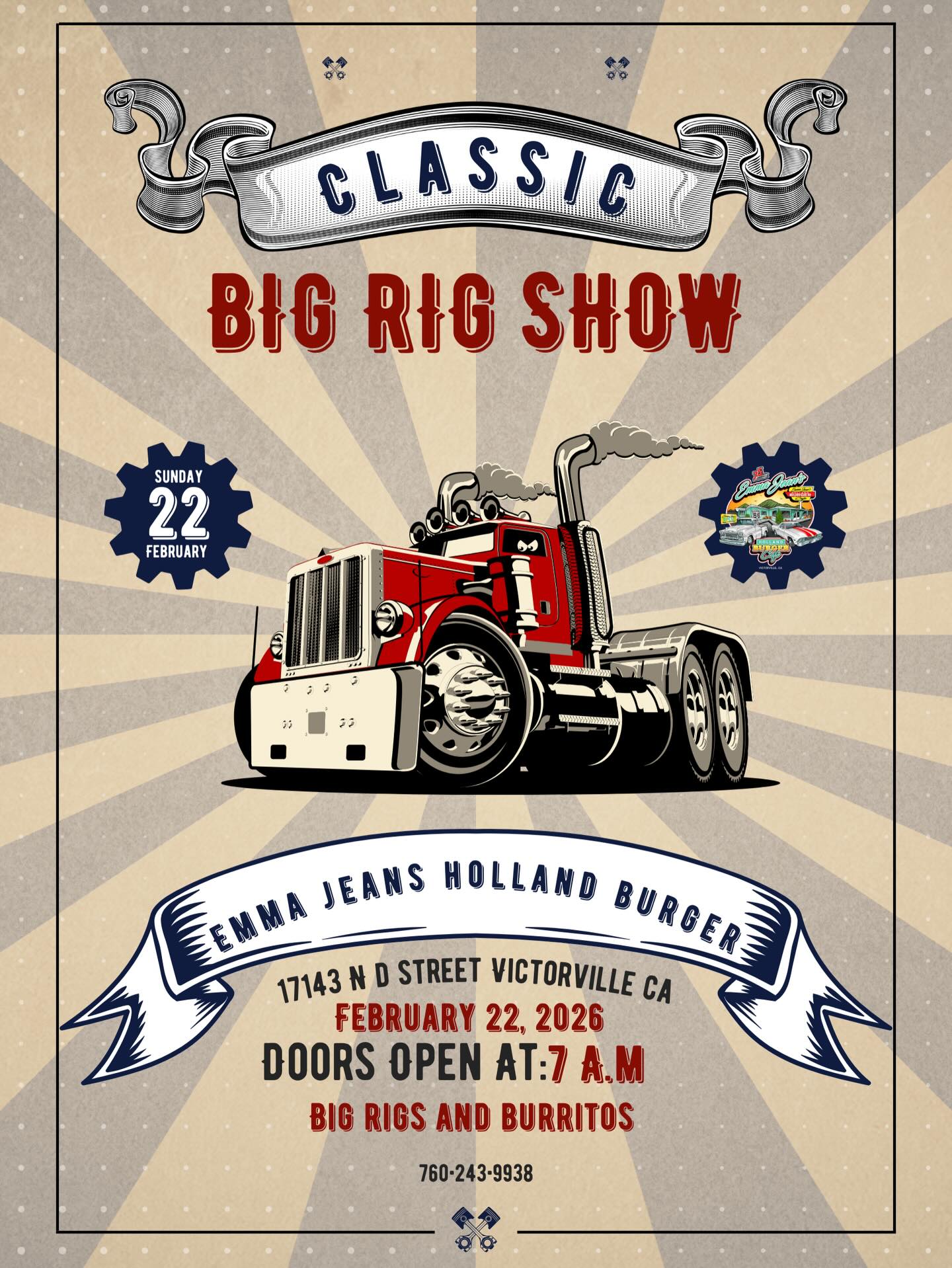 Emma - Fuck it let’s have a big rig show! February 22nd 7am! Bring your ...