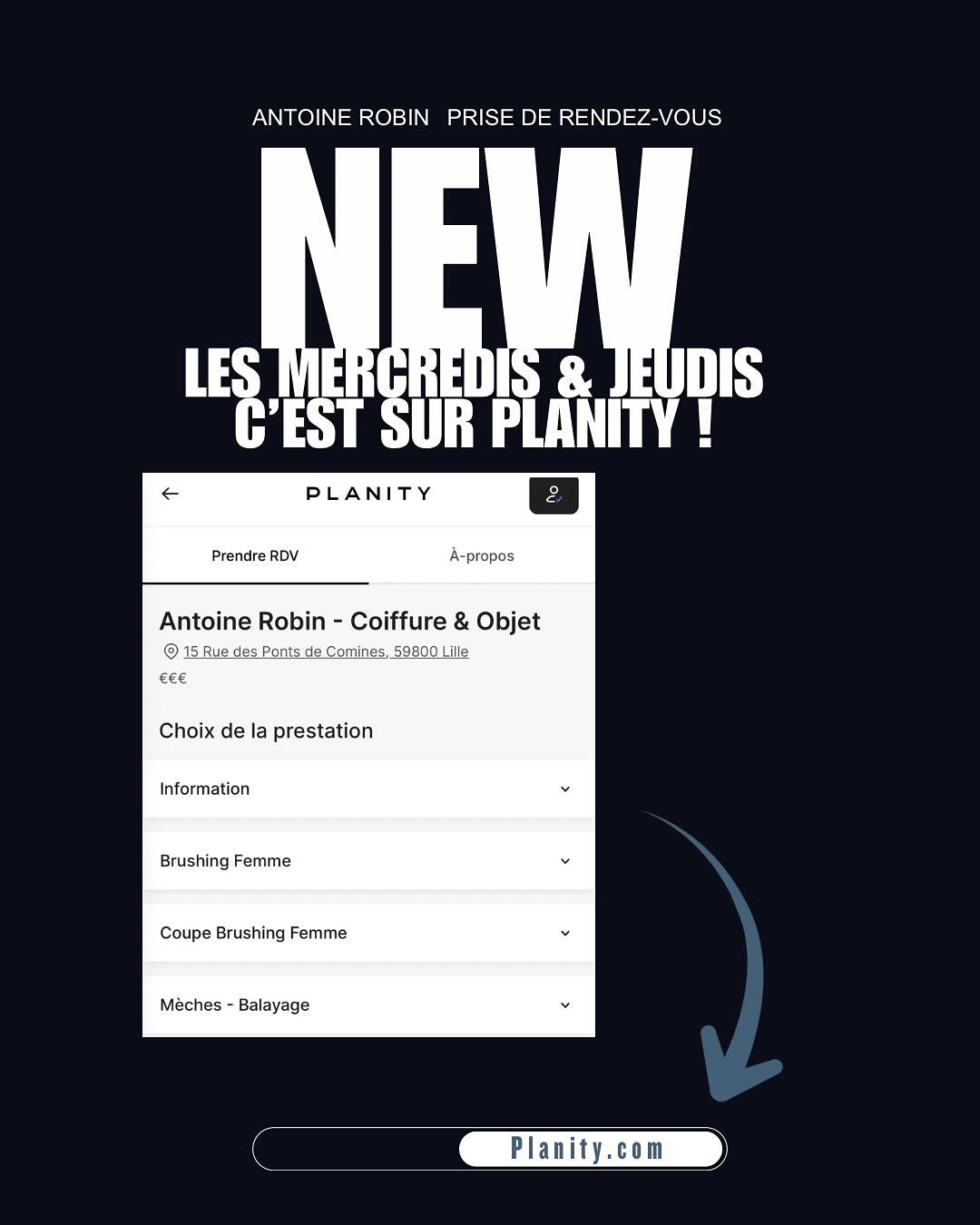 Antoine Robin Coiffure & Objets | Lille