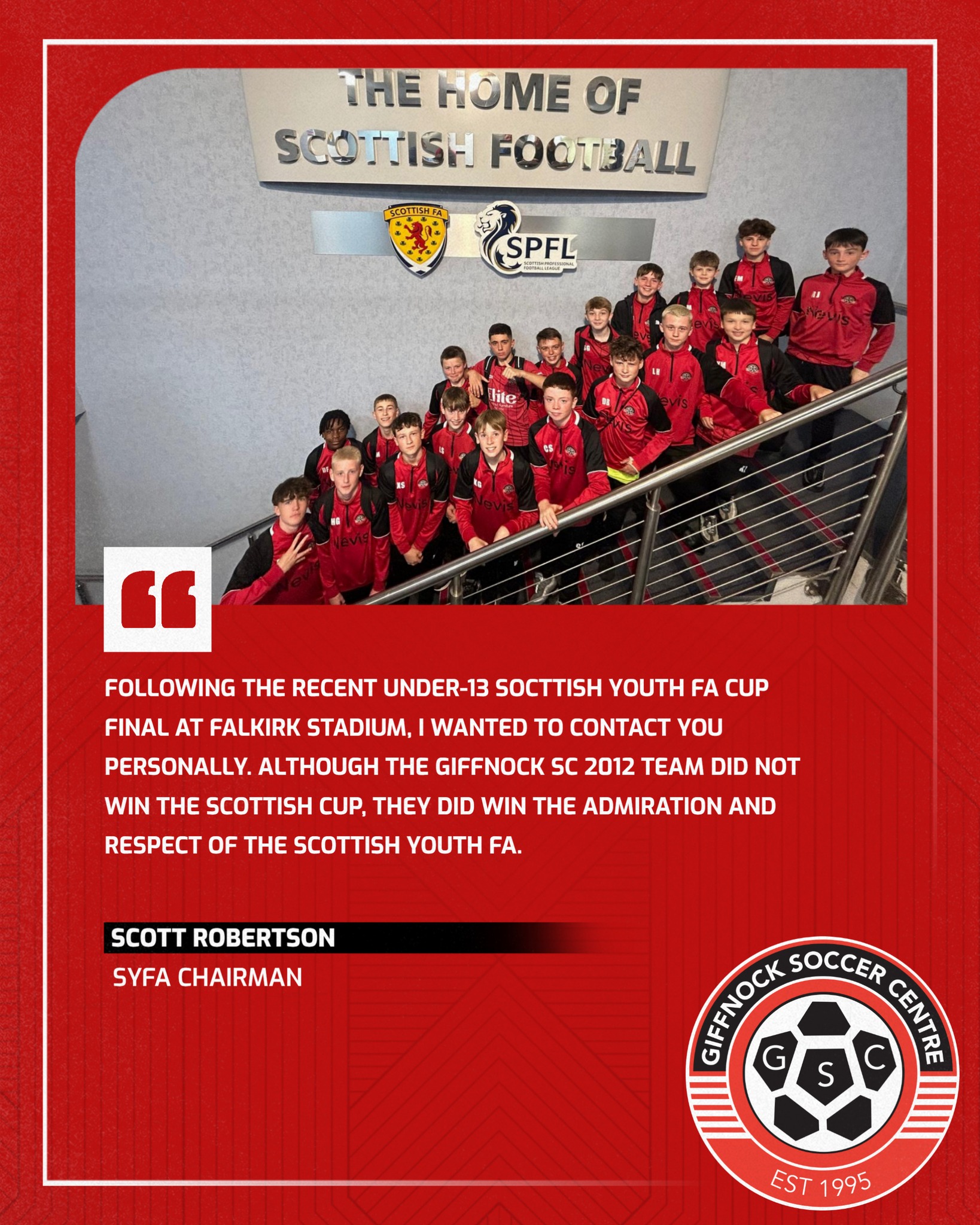 Scottish Youth FA - SYFA | Glasgow