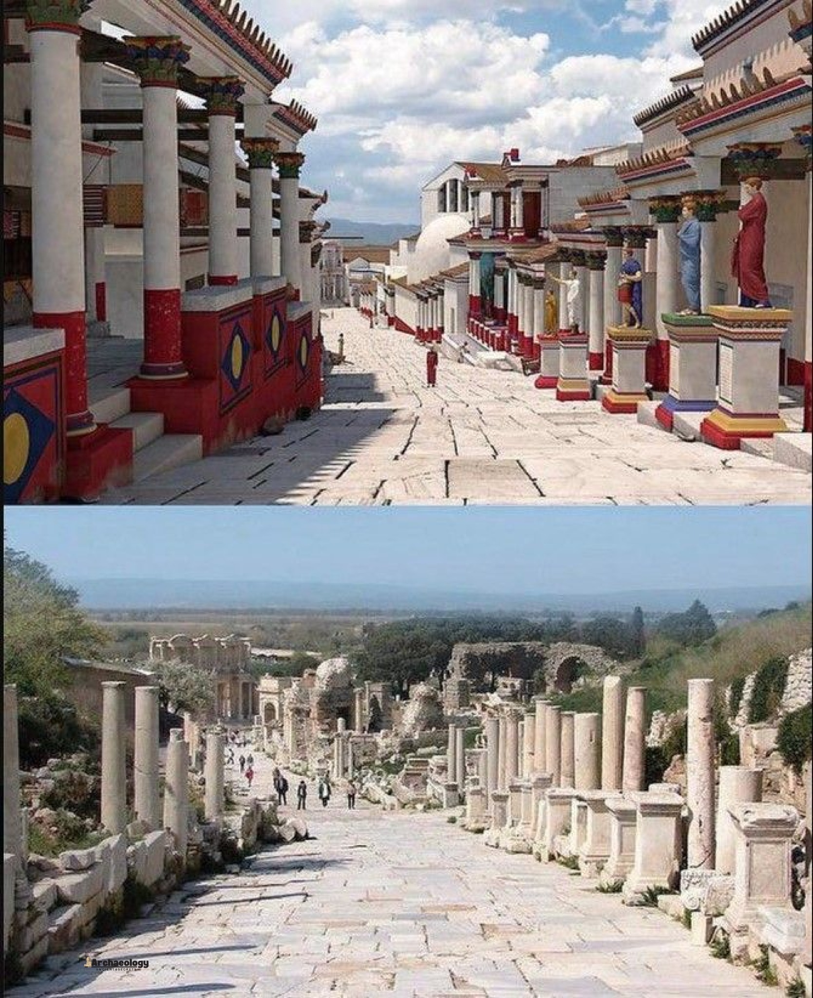 Archaeology, - In the ancient city of Ephesus, located in modern-day ...