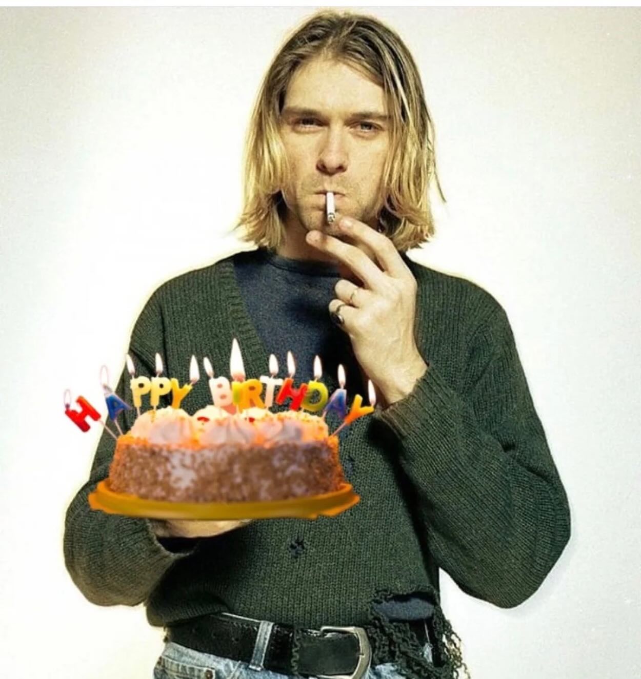 Happy Birthday to our wannabe Kurt... - Smells Like Nirvana | Facebook