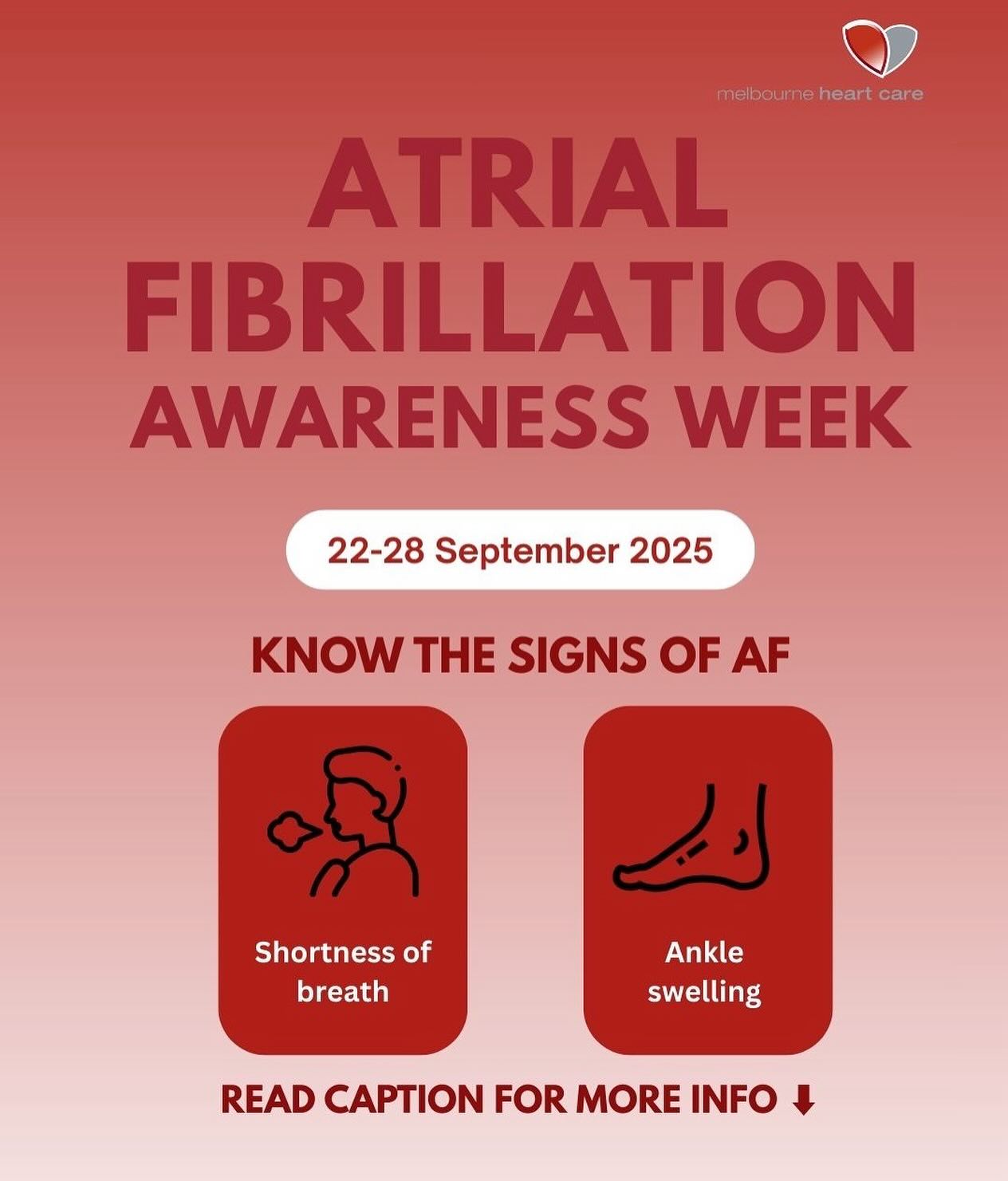 This Atrial Fibrillation Awareness... - Melbourne Heart Care | Facebook