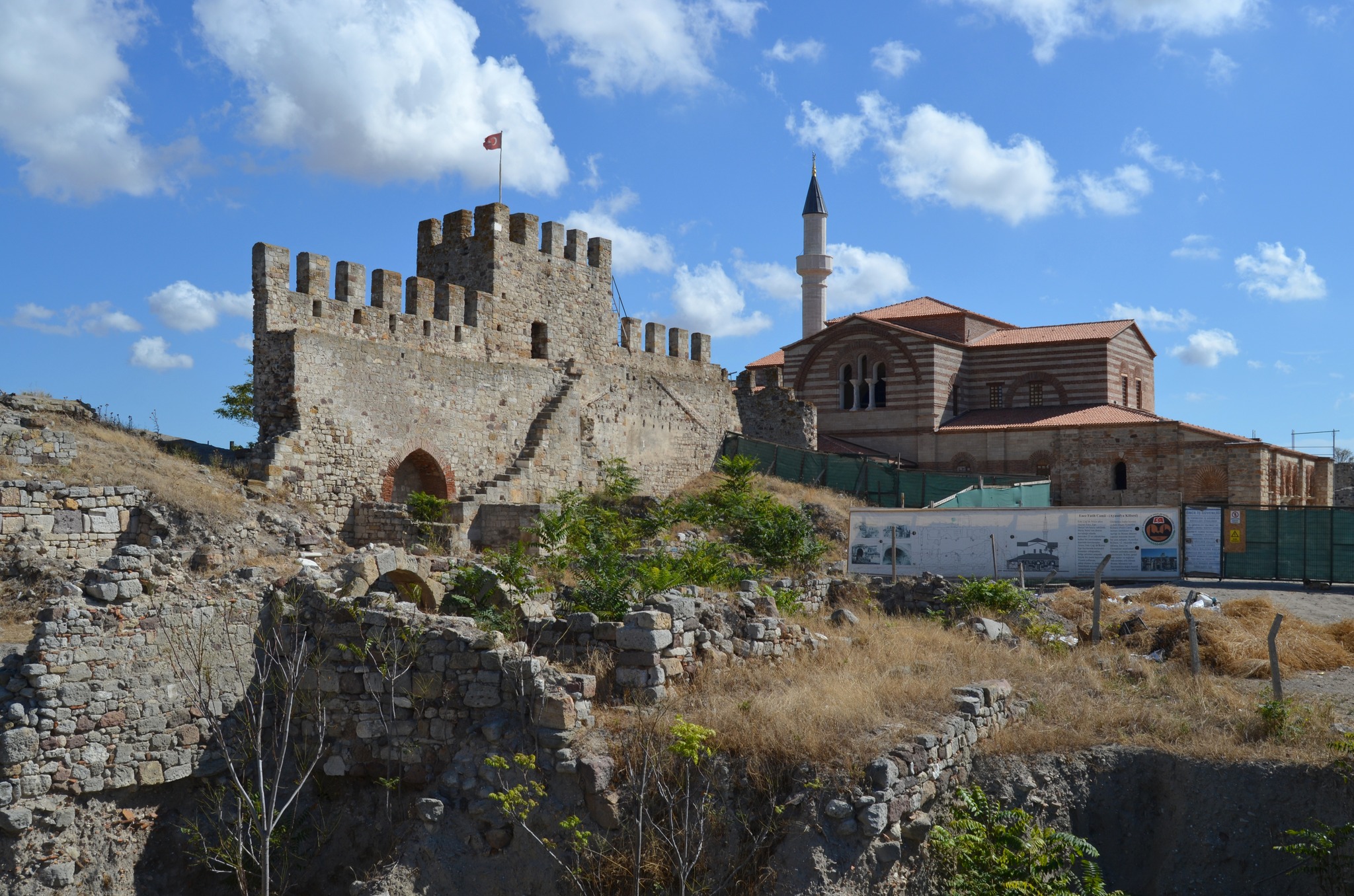 The Byzantine - Ainos (modern Enez/Edirne) was a fortified city on the ...