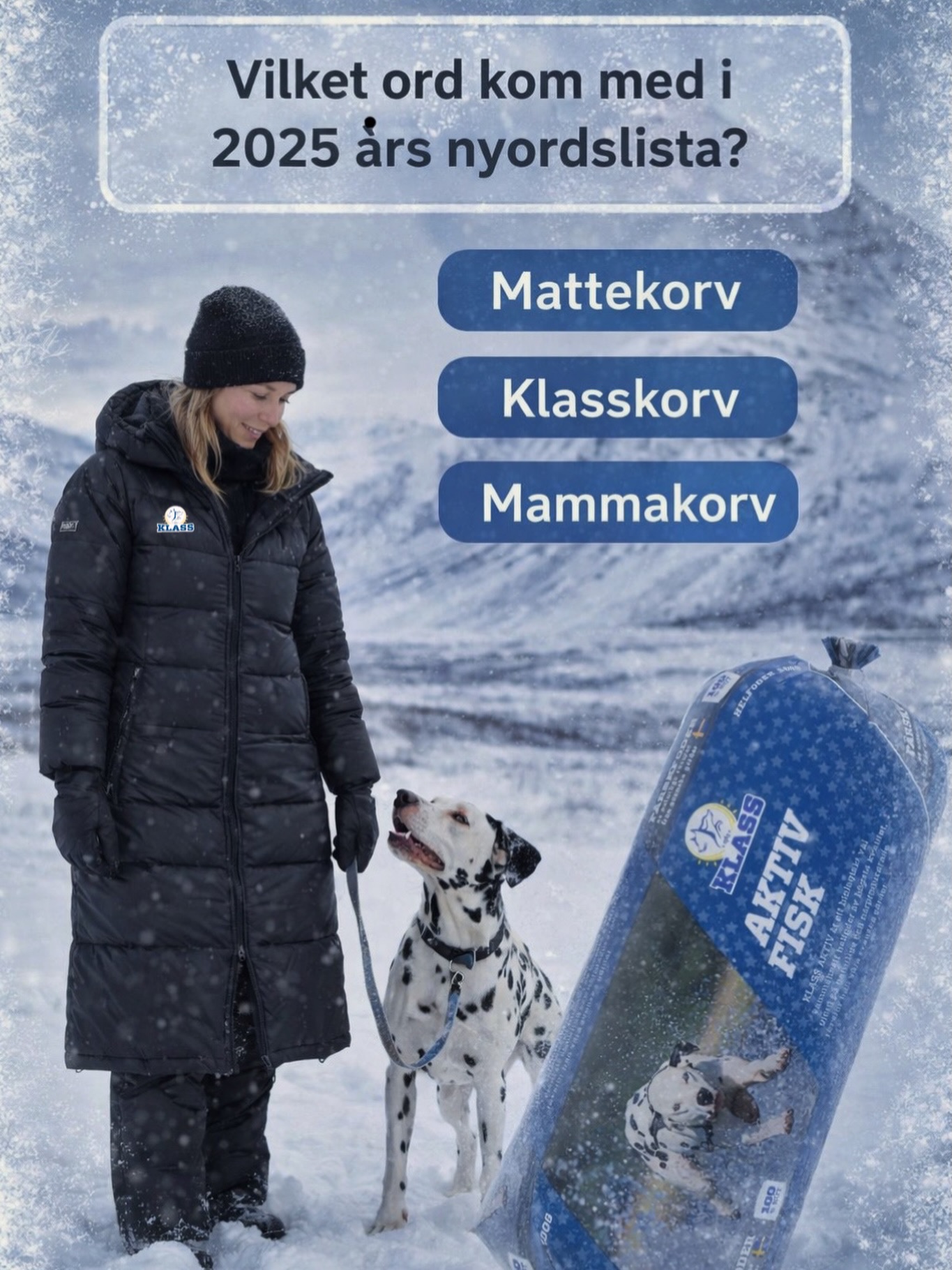 Klassfoder - TÄVLING! 🐾🐾 Vi lottar ut 120 kg foder ,... | Facebook