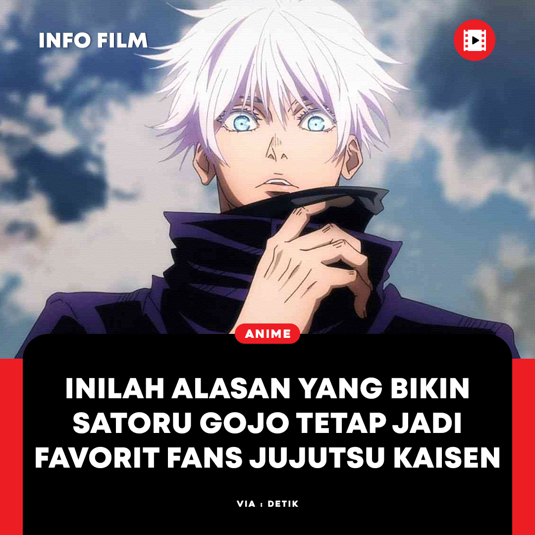Info Film - Sepanjang waralaba Jujutsu Kaisen, Satoru Gojo... | Facebook