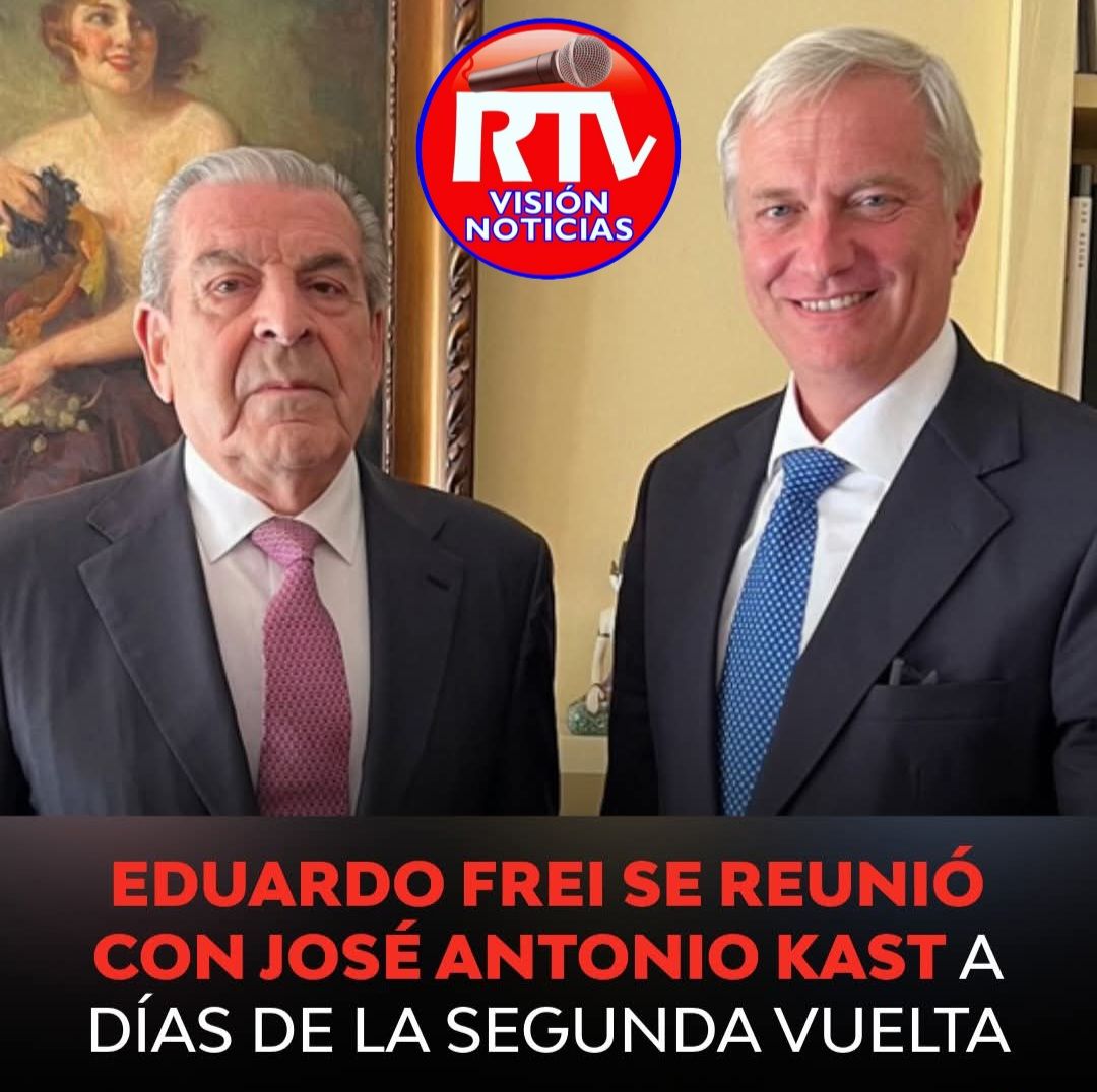🔴 EXPRESIDENTE FREI SE REUNIÓ CON... - RTV Vision Noticias | Facebook