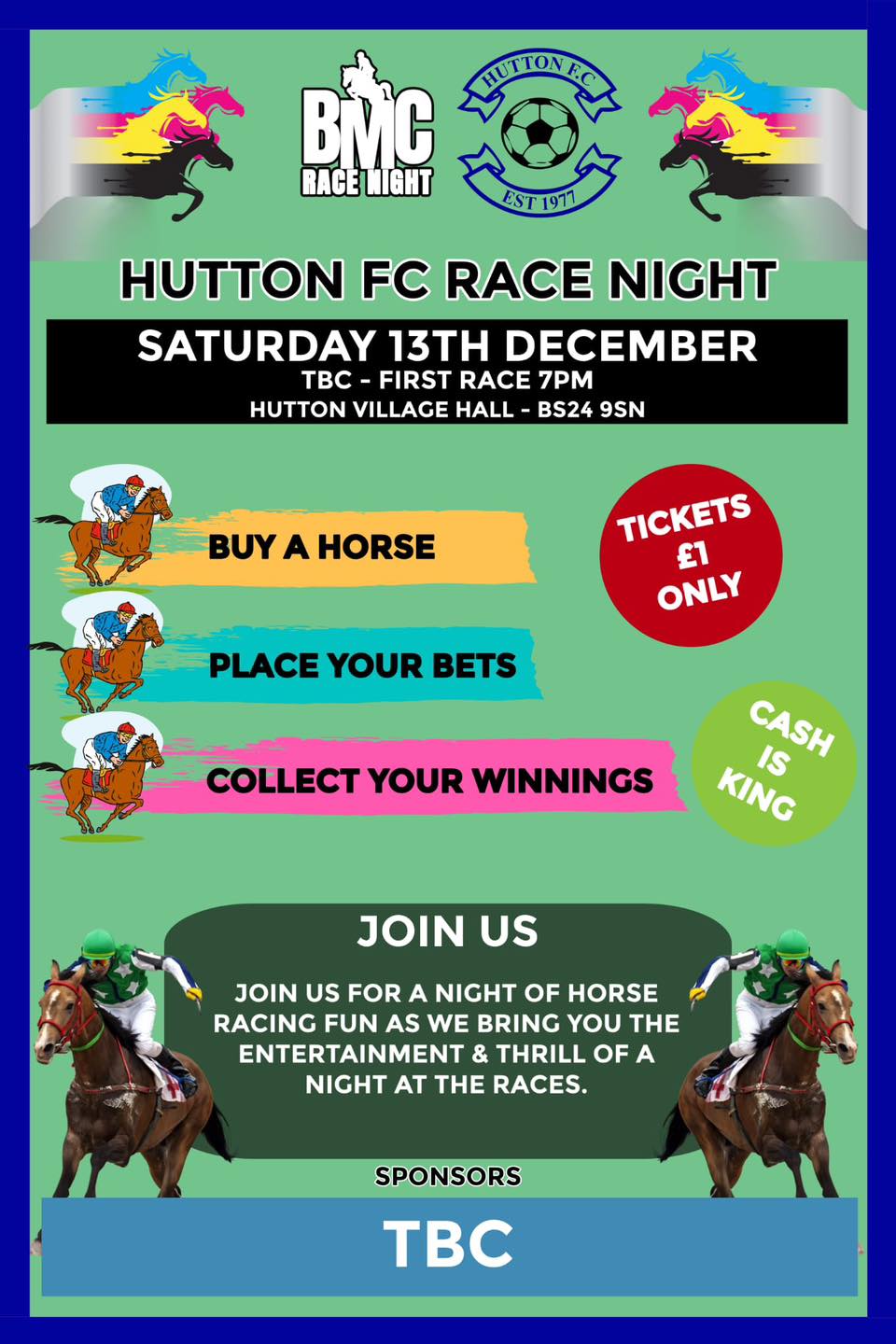 Hutton - 🏇🎉 The Legendary Hutton FC Race Night Returns! 🎉🏇 📅 Saturday ...