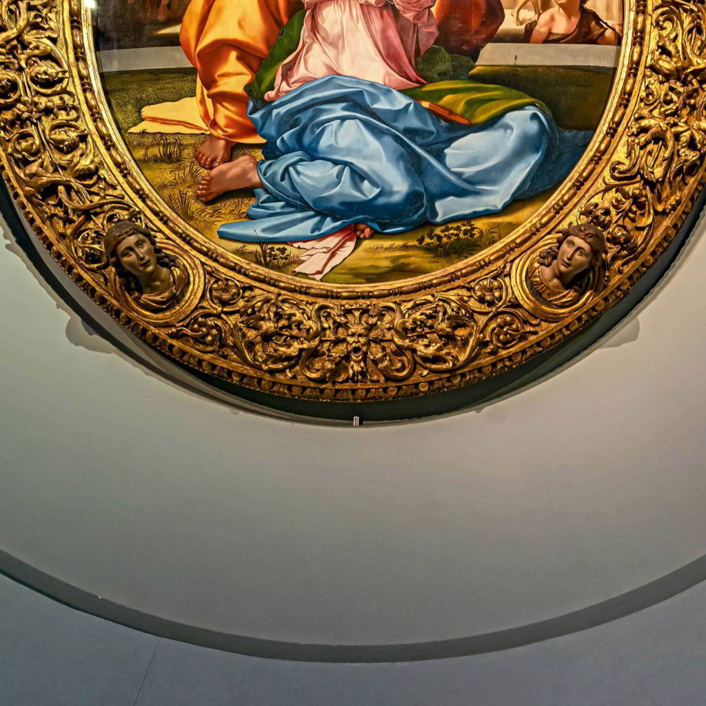 360 - Firenze - Florence> Gallerie degli Uffizi: Tondo Doni (1504 ...