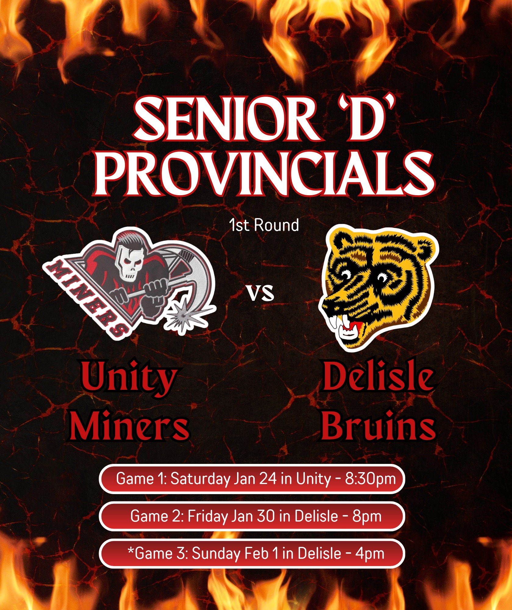 🔥 Provincials begin next week!... - Unity Miners Hockey Club | Facebook
