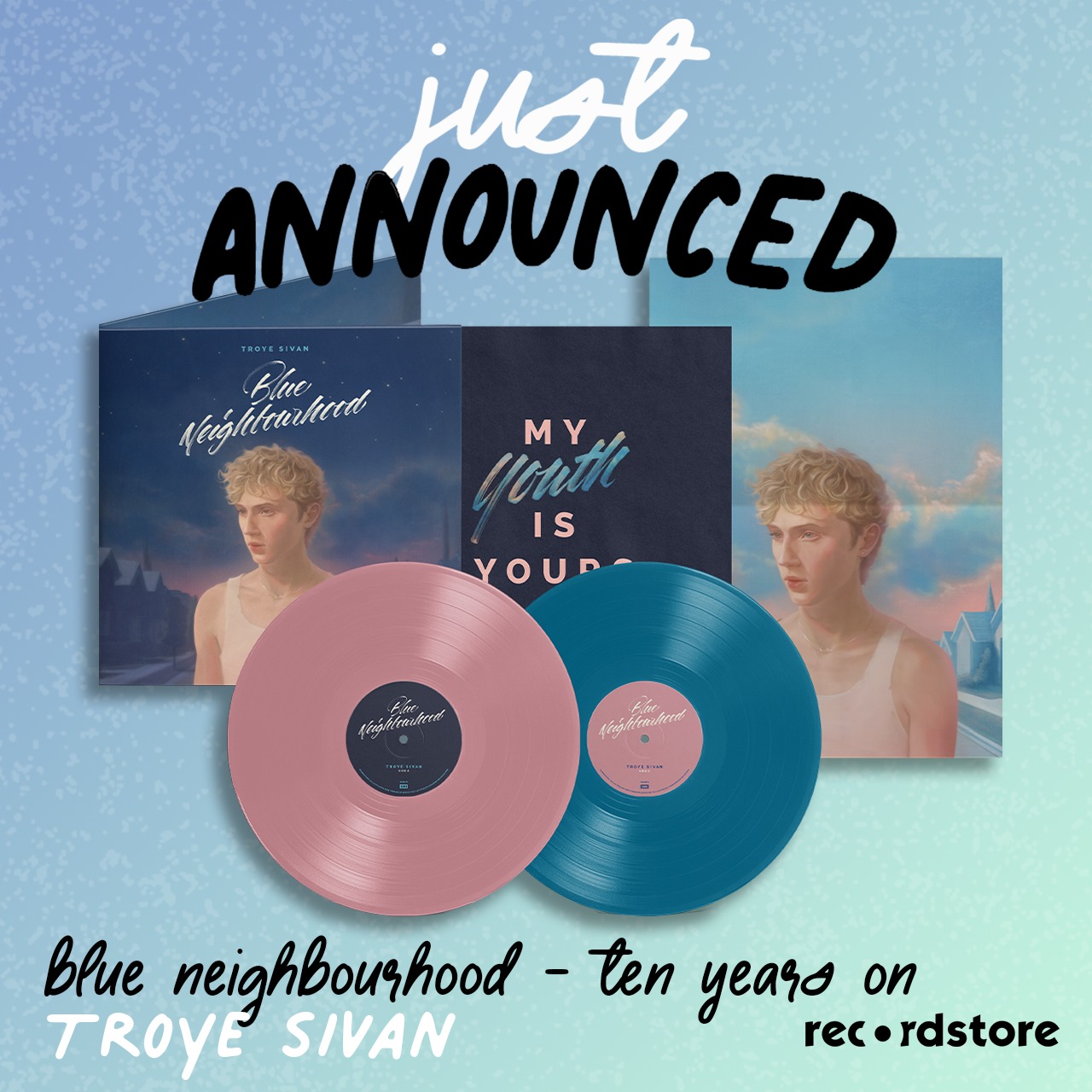 LIMITED | Troye Sivan - Blue Neighbourhood - Ten Years On: Limited 