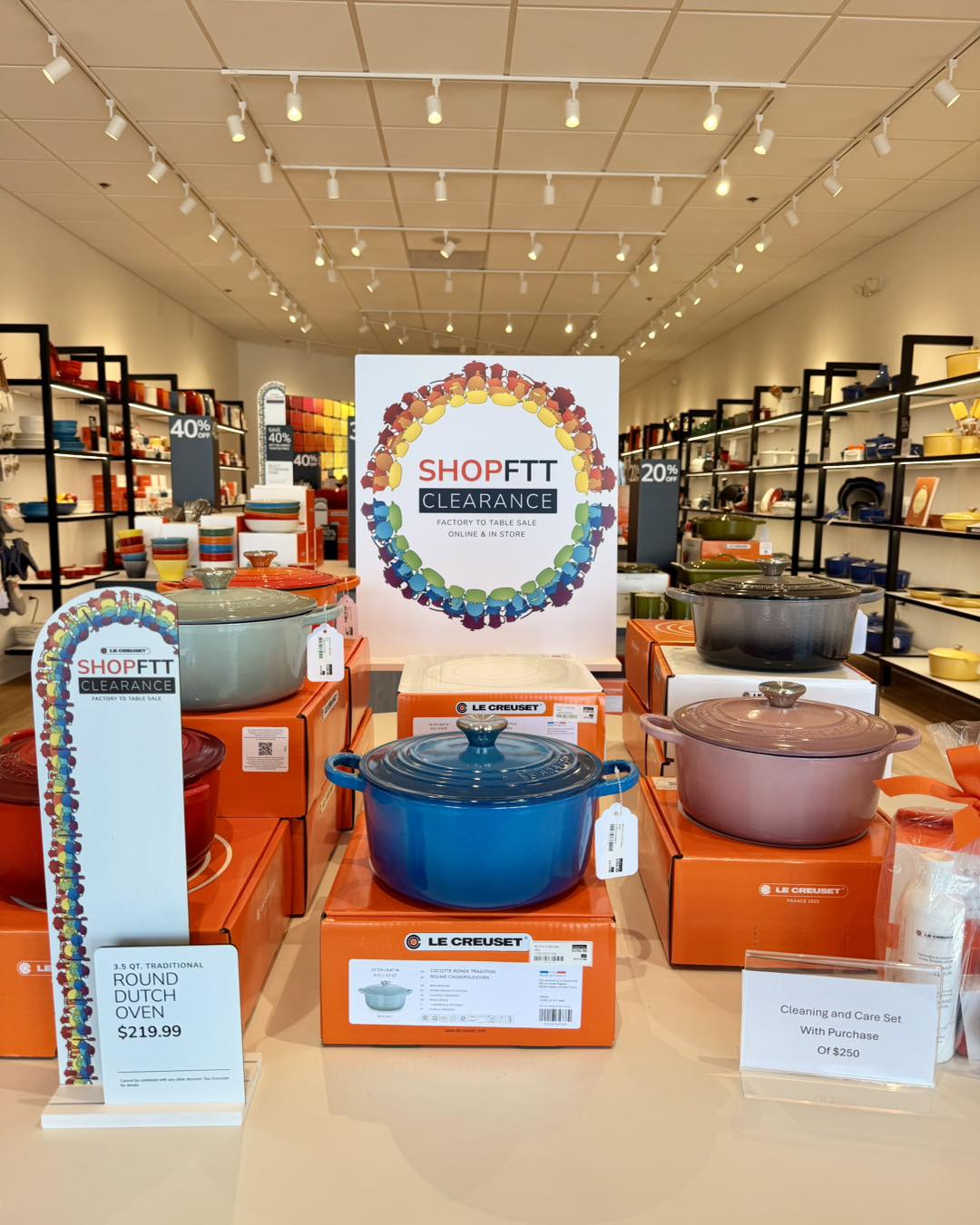 🍽️ Factory to Table is here at Le Creuset! Shop all month long