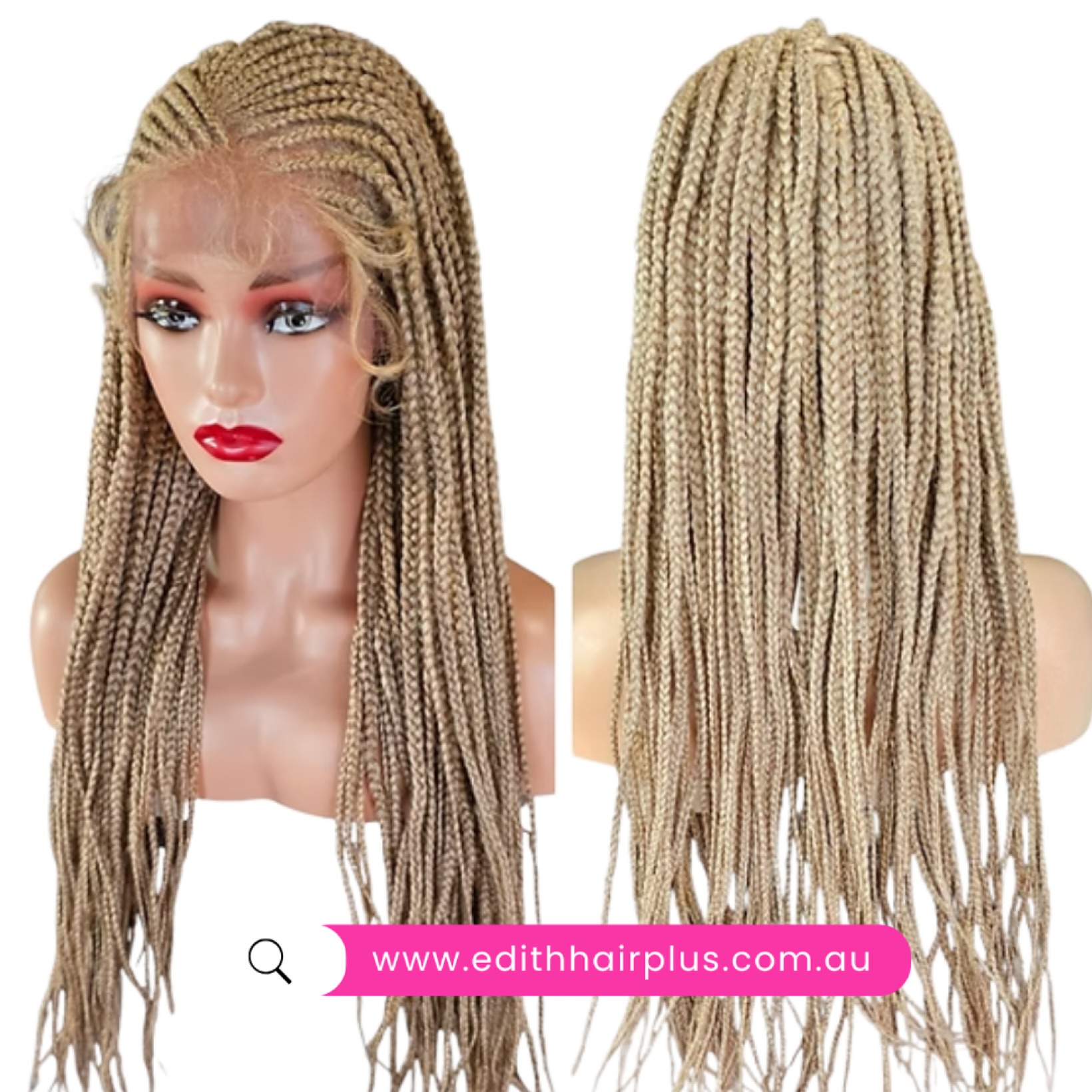 Edith - This Cornrowed Lace Front Wig gives you the perfect look ...