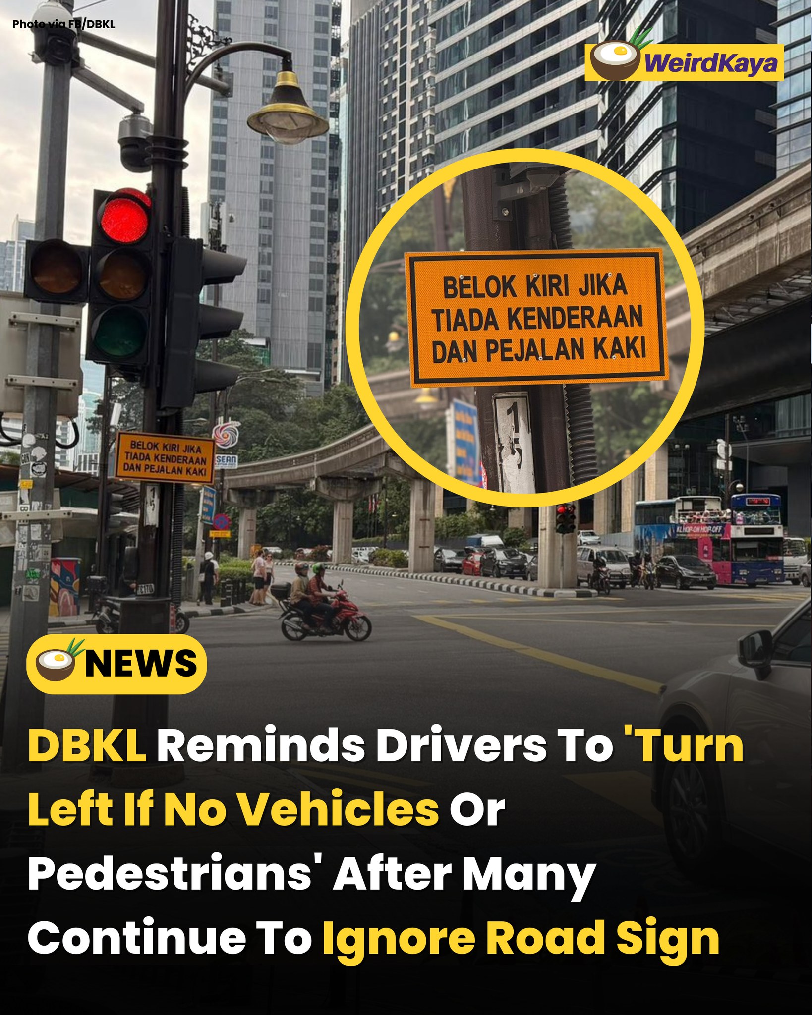WeirdKaya - It’s a basic rule taught since driving school. | Facebook