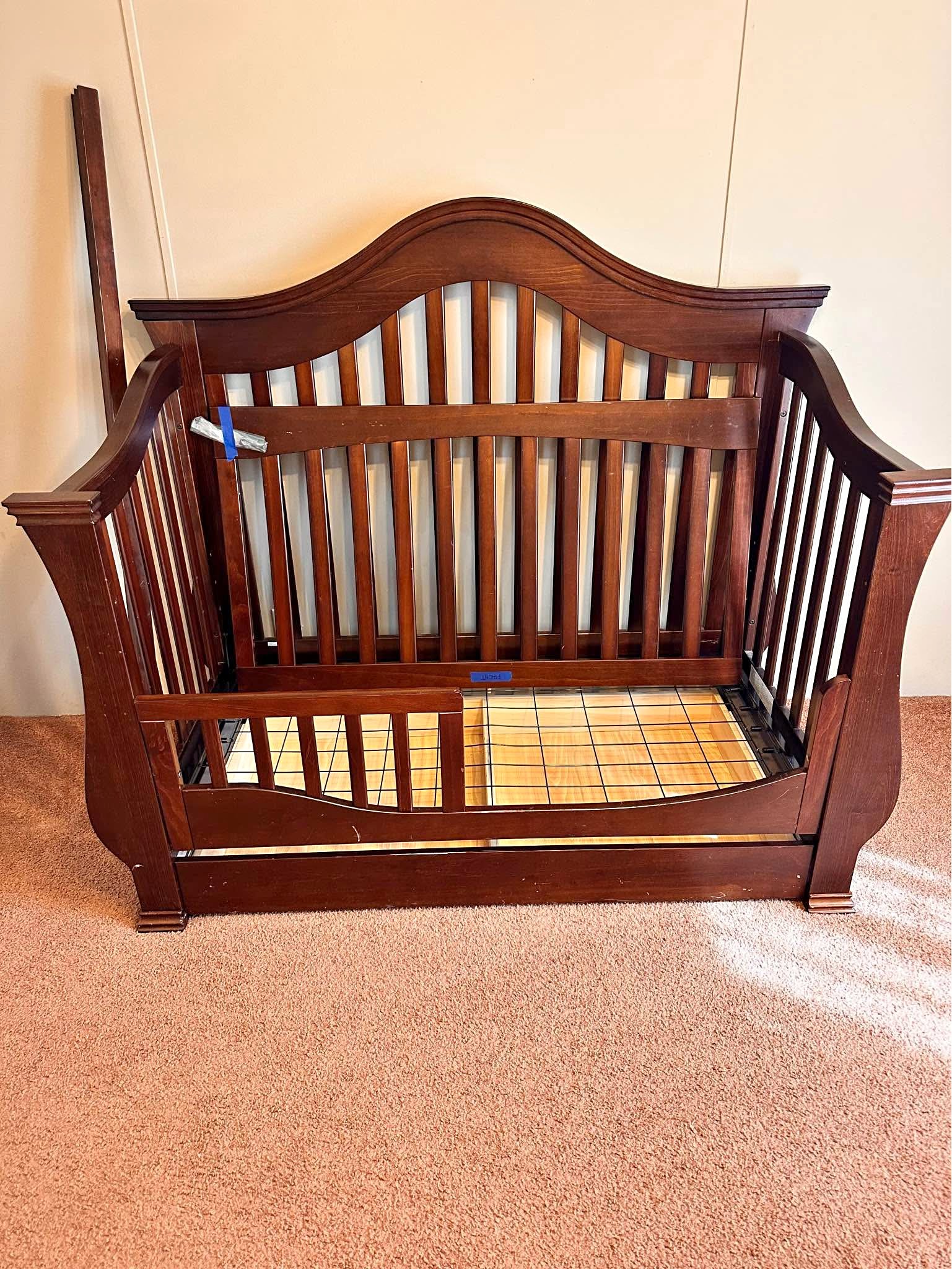 Convertible baby crib/toddle/full Bed - Cribs - Sand Springs, Oklahoma