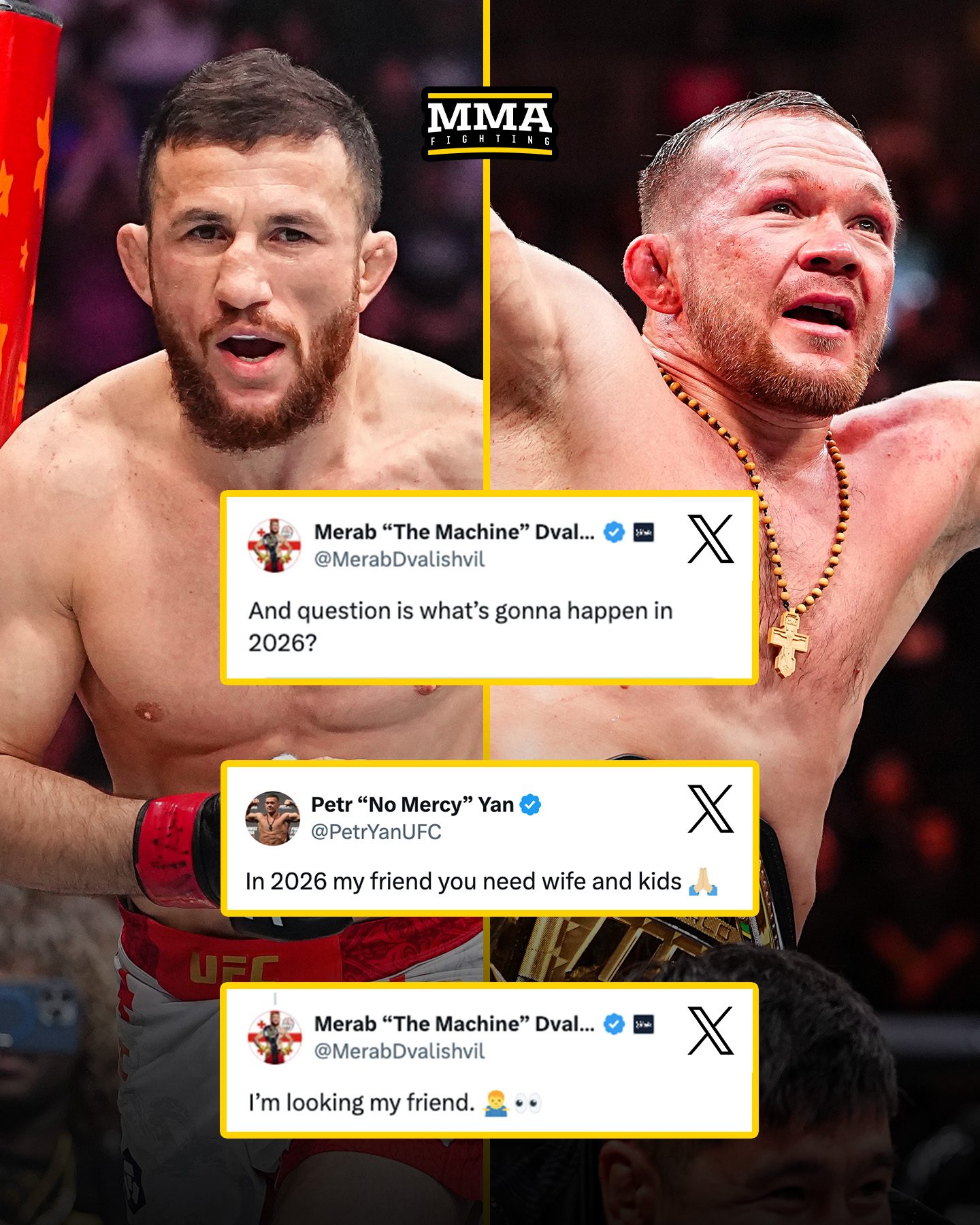 MMA Fighting - The bantamweight division's most wholesome... | Facebook