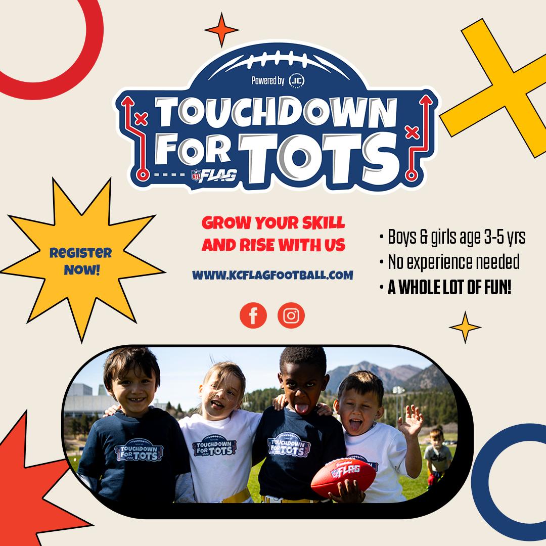 KC - 🏈 Introducing Touchdown for Tots! 🏈 Kansas City NFL FLAG and Girls ...