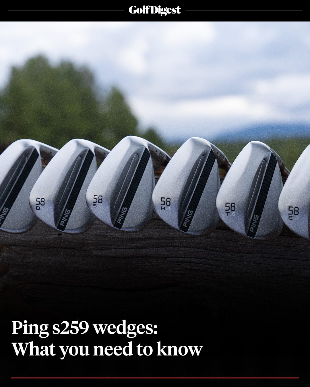 Golf - An extensive and versatile wedge line, Ping's s259 line features ...