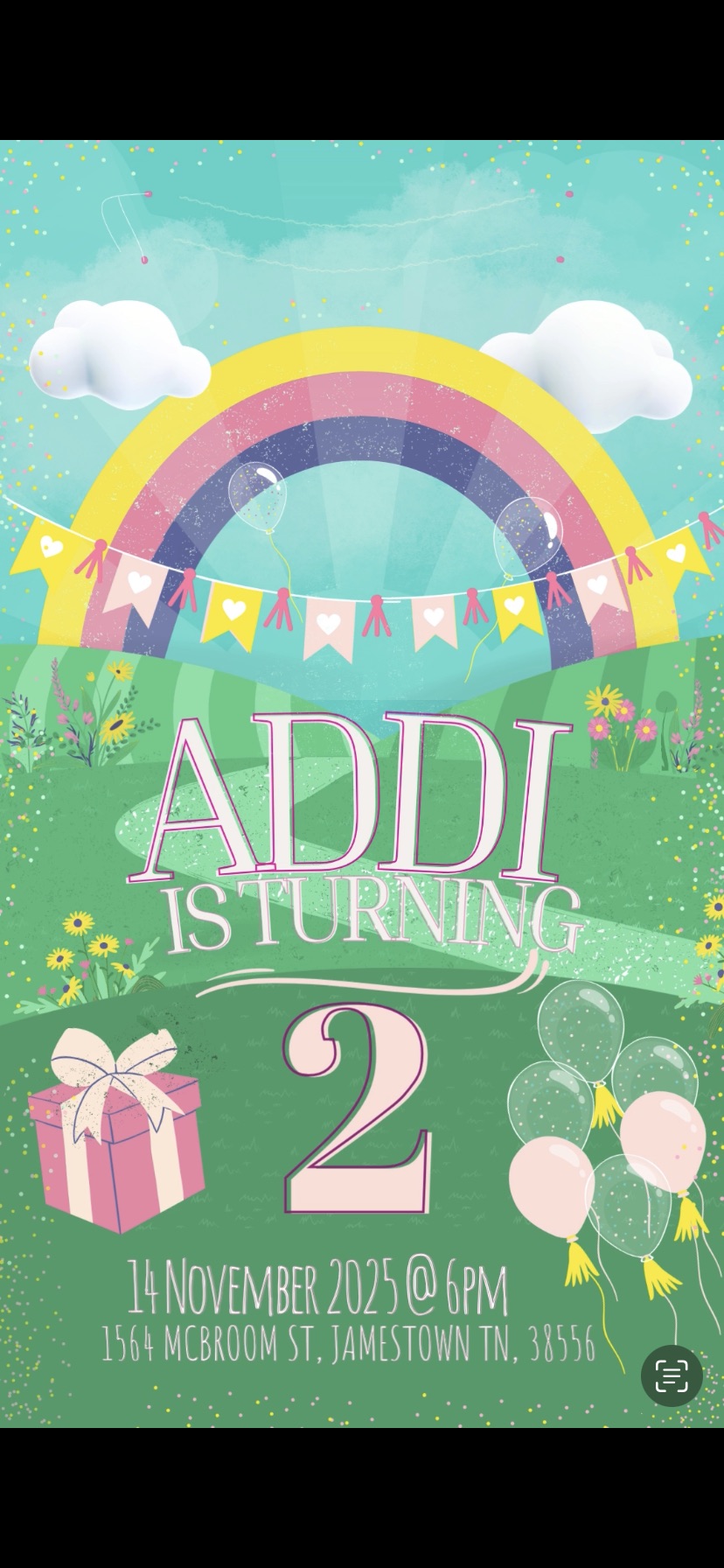 Addi Is turning 2