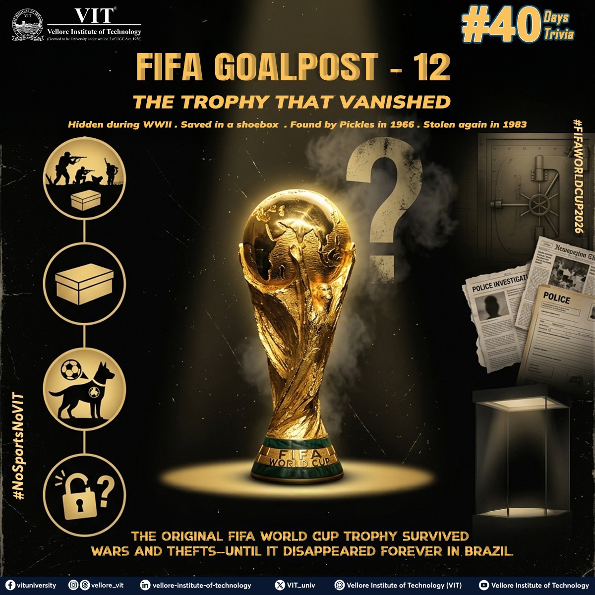 Did you know the original FIFA World Cup trophy has a history 