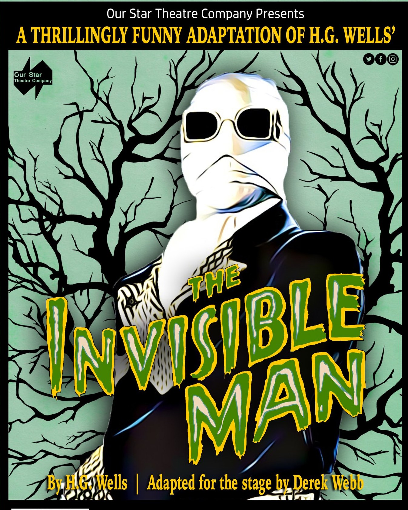 Theatre - 👀 Just Added! 👀 HG Wells’ classic tale comes to the stage in ...