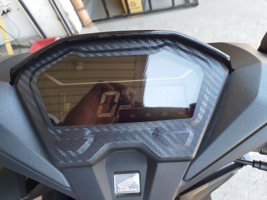 JAVE DECAL - HONDA CLICK V2 PANEL PROTECTOR SMOKE BLACK...