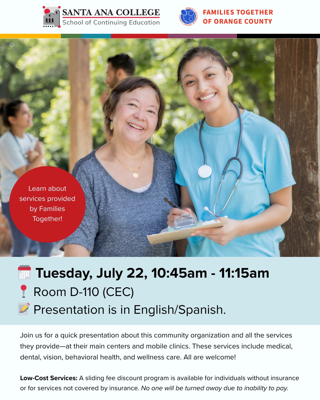 Santa Ana College School of Continuing Education | Santa Ana CA
